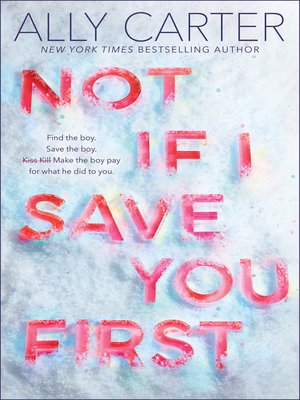 cover image of Not If I Save You First